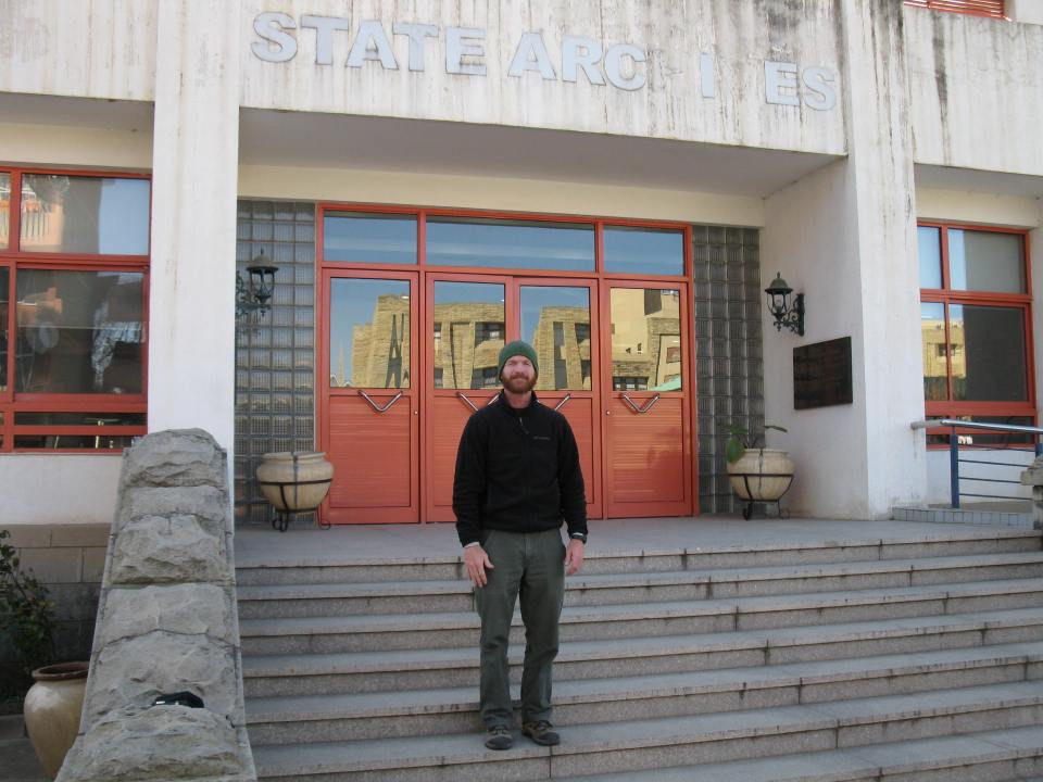 At the Lesotho National Archives